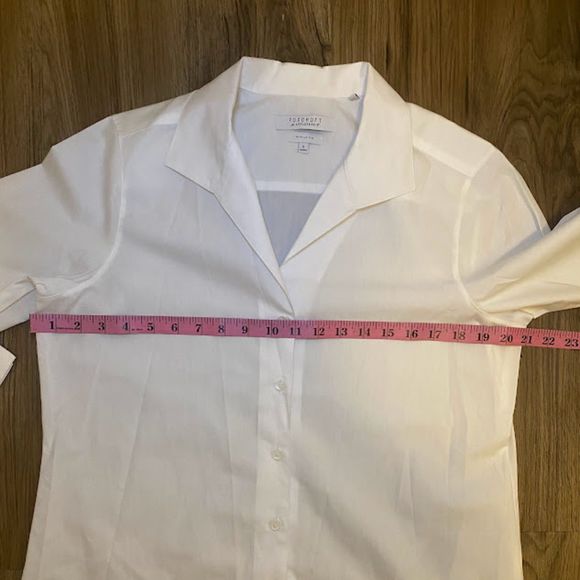 Foxcroft for Appleseeds Button Down Shirt - Picture 4 of 6